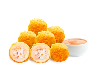 Рисовые шарики с крабом