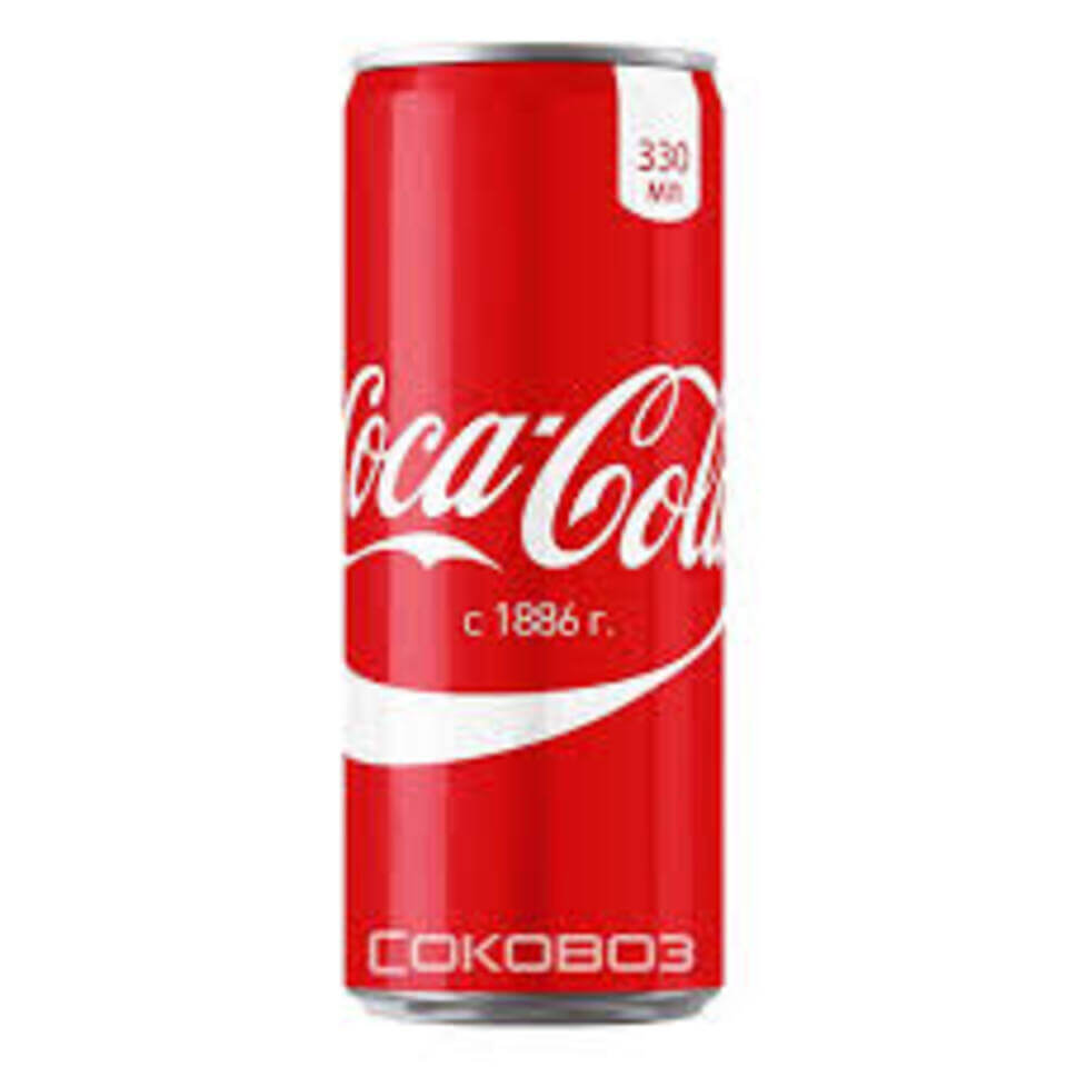 Coca-Cola ж/б 330 мл.