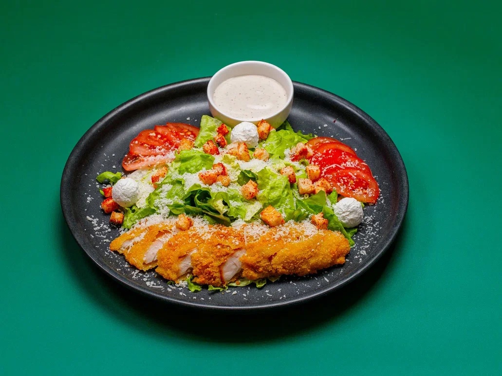 Салат "Цезарь с Курицей"