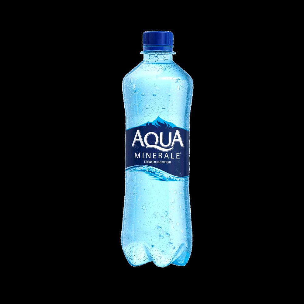 Вода аква минерале газ 0.5л
