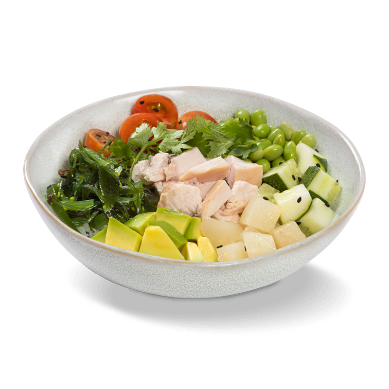 Поке С курицей