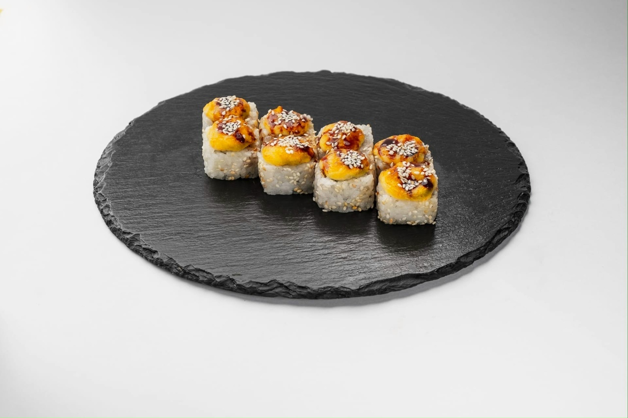 Запеченный сырный лосось