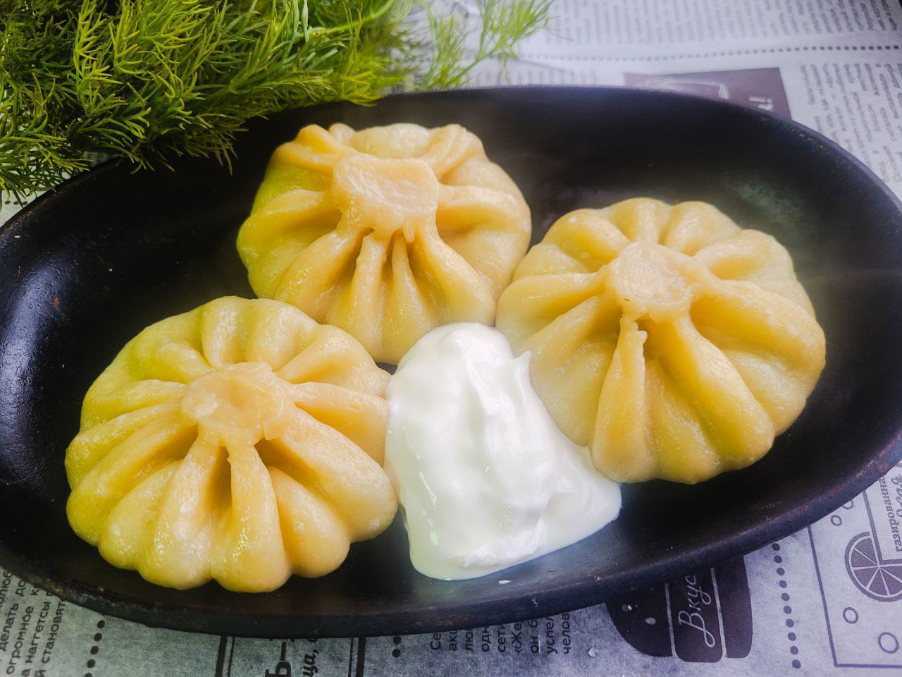 Хинкали паровые Грузинский бриз