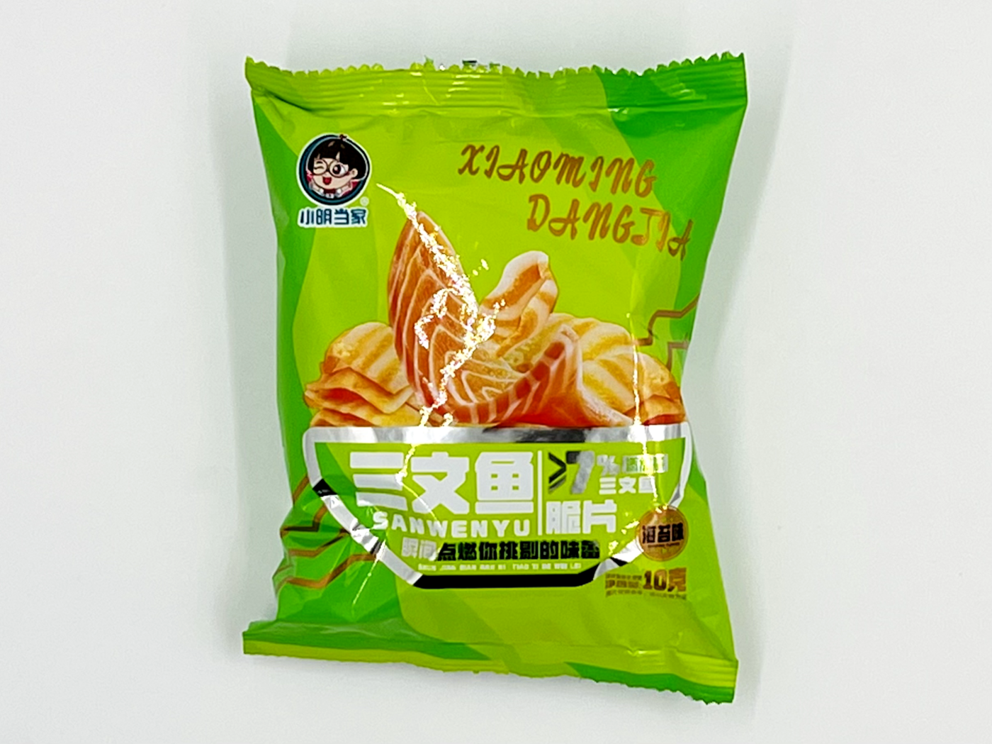 Чипсы со вкусом лосося