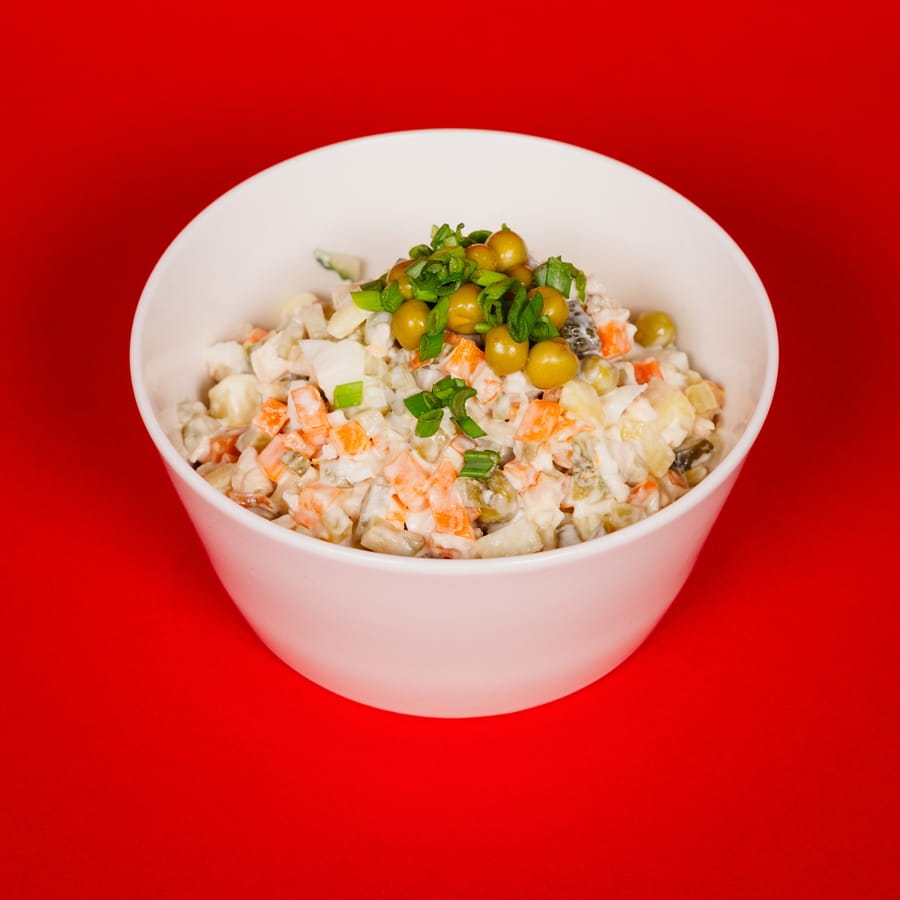 Оливье с курицей