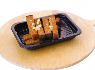 Гренки с чесноком