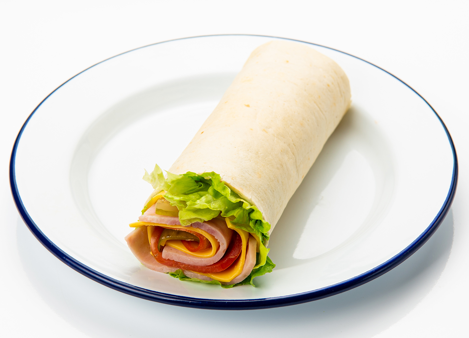 Сэндвич-ролл с ветчиной