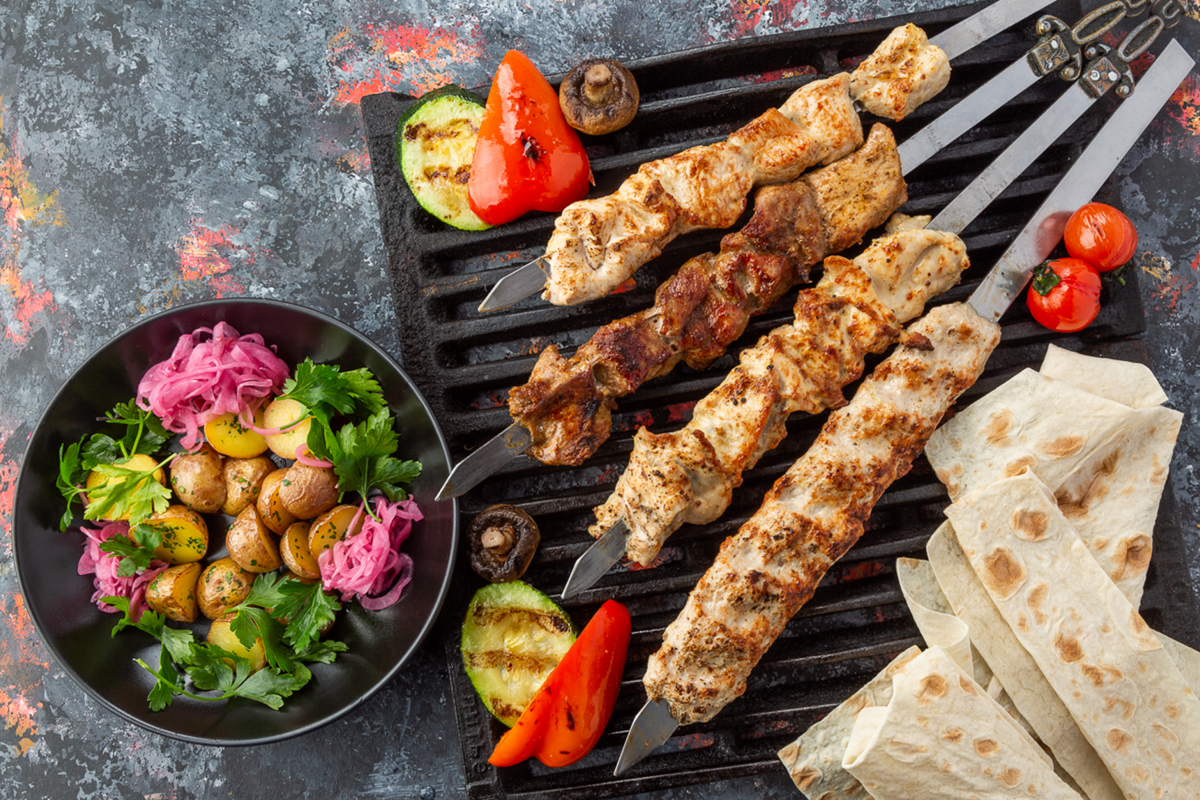 Ассорти с мангала