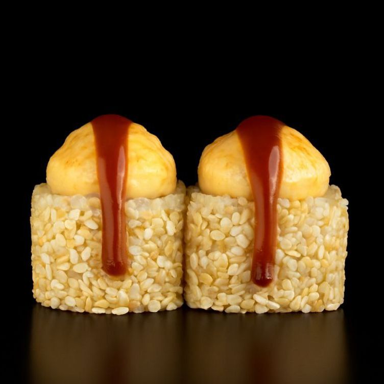 Ролл с острой курицей