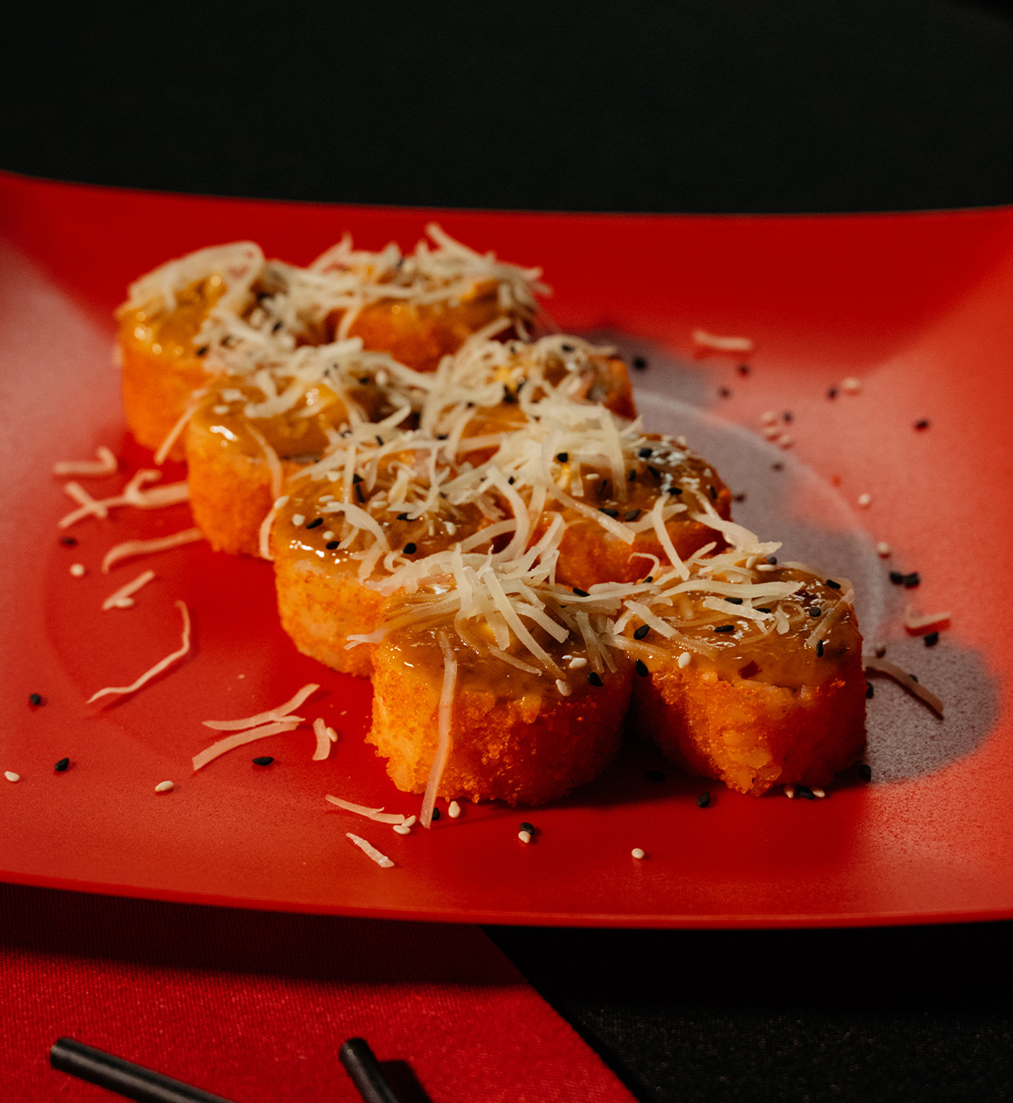 Ролл Огненная креветка