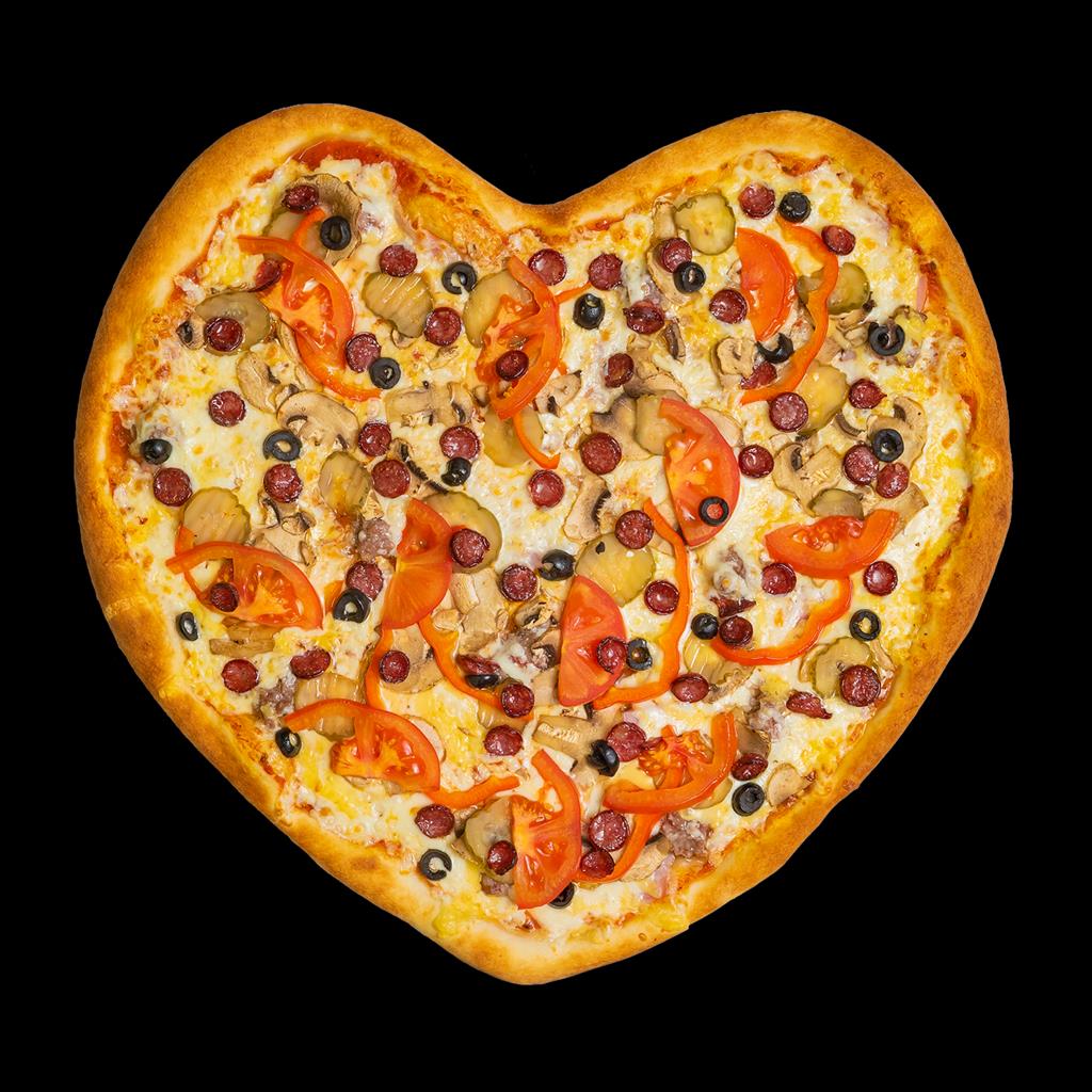 Сердце Принц пицца L