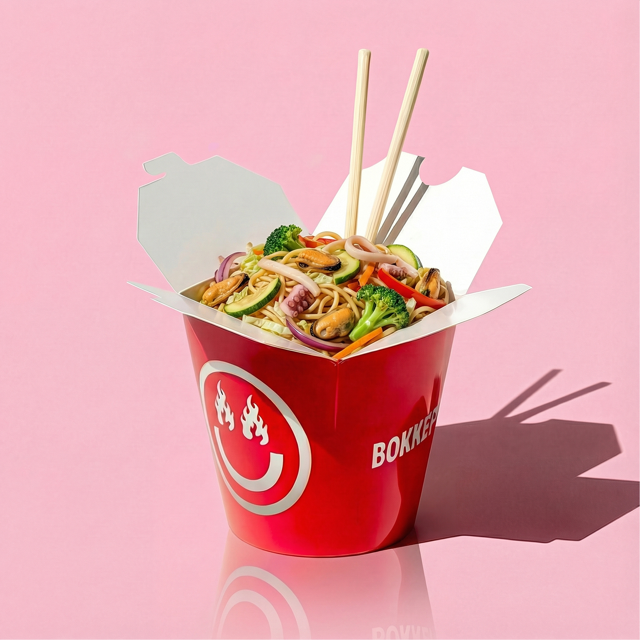 Вок морепродукты сладкий чили