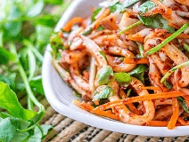 Салат из кальмаров