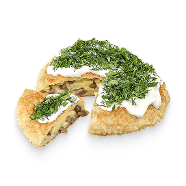 Деревенский парень (пирог с грибами)