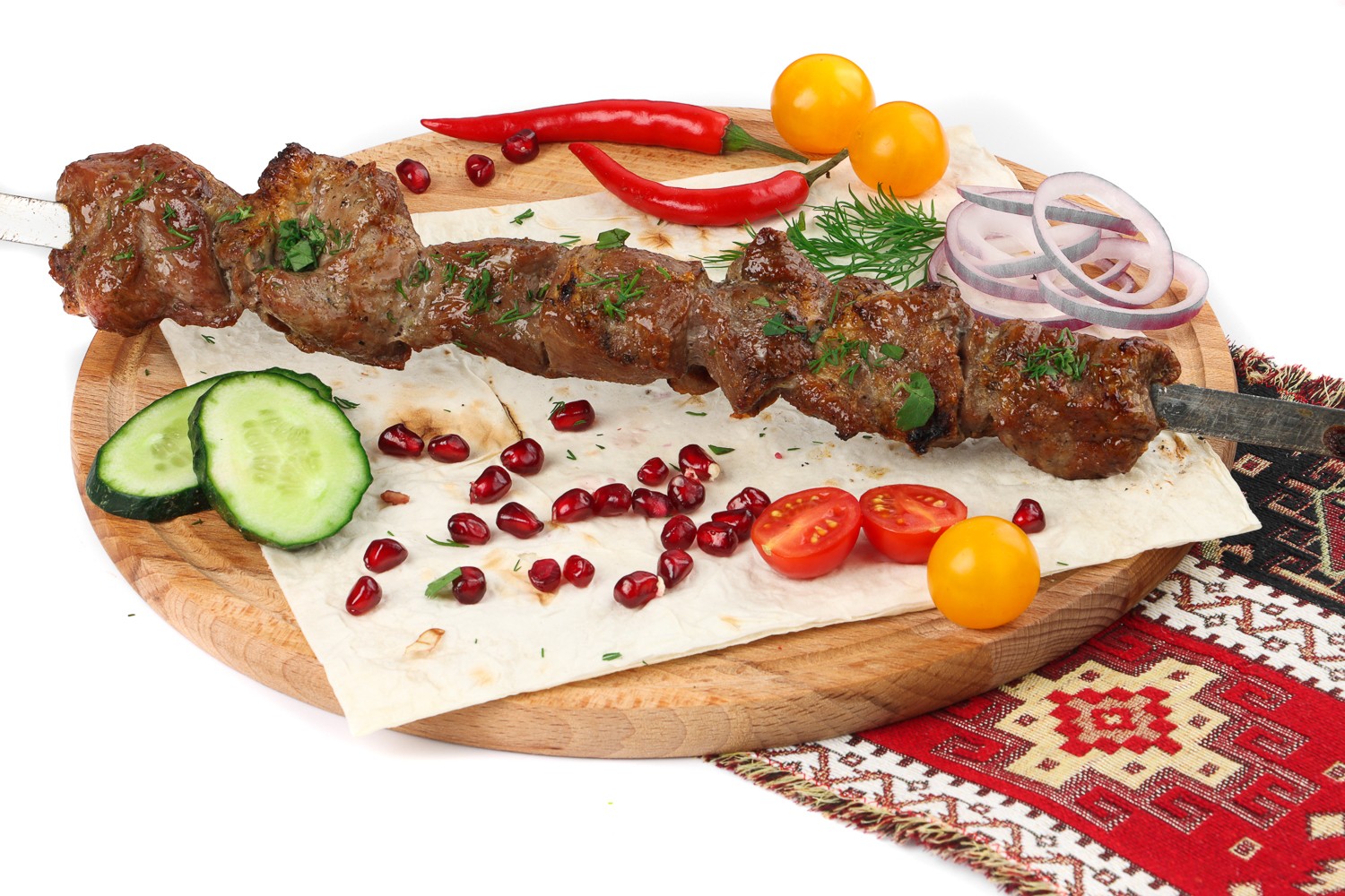 Шашлык из cвинoй вырезки