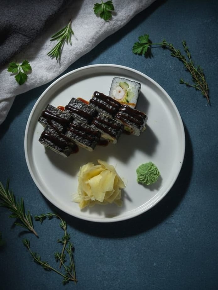 Чиз маки с креветками