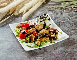 Мясо с овощами