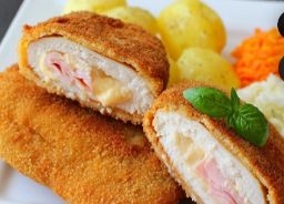 Кордон блю с ветчиной и сыром
