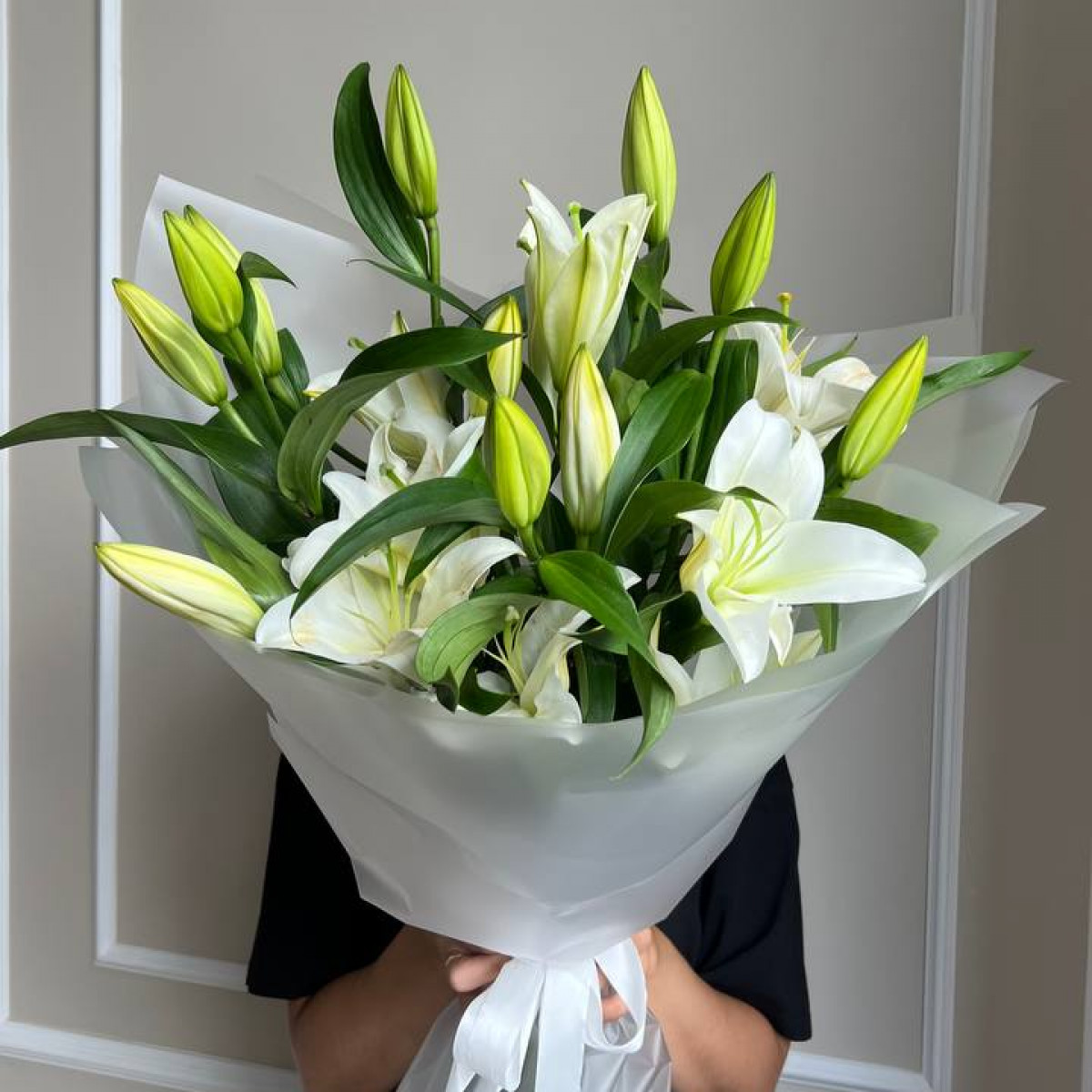 Моно букет из лилий (предзаказ)