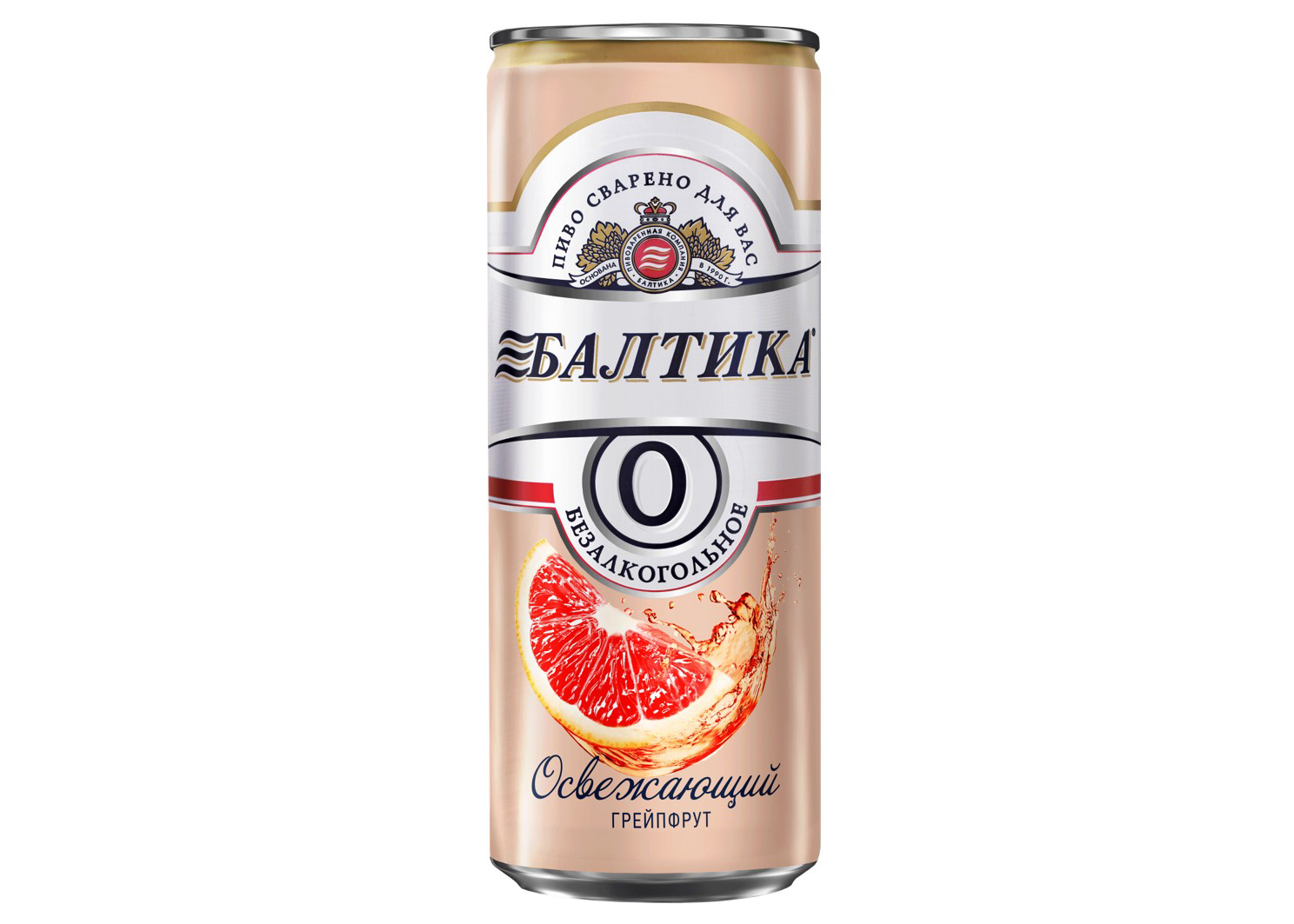 Балтика 0 Грейпфрут Безалкогольное 0.33л