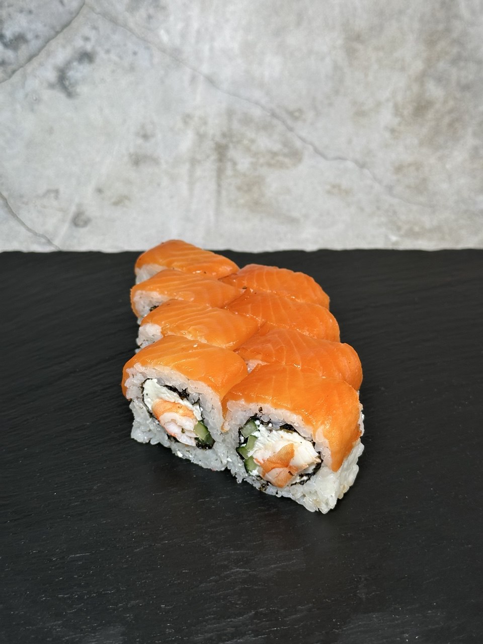 Филадельфия с креветками