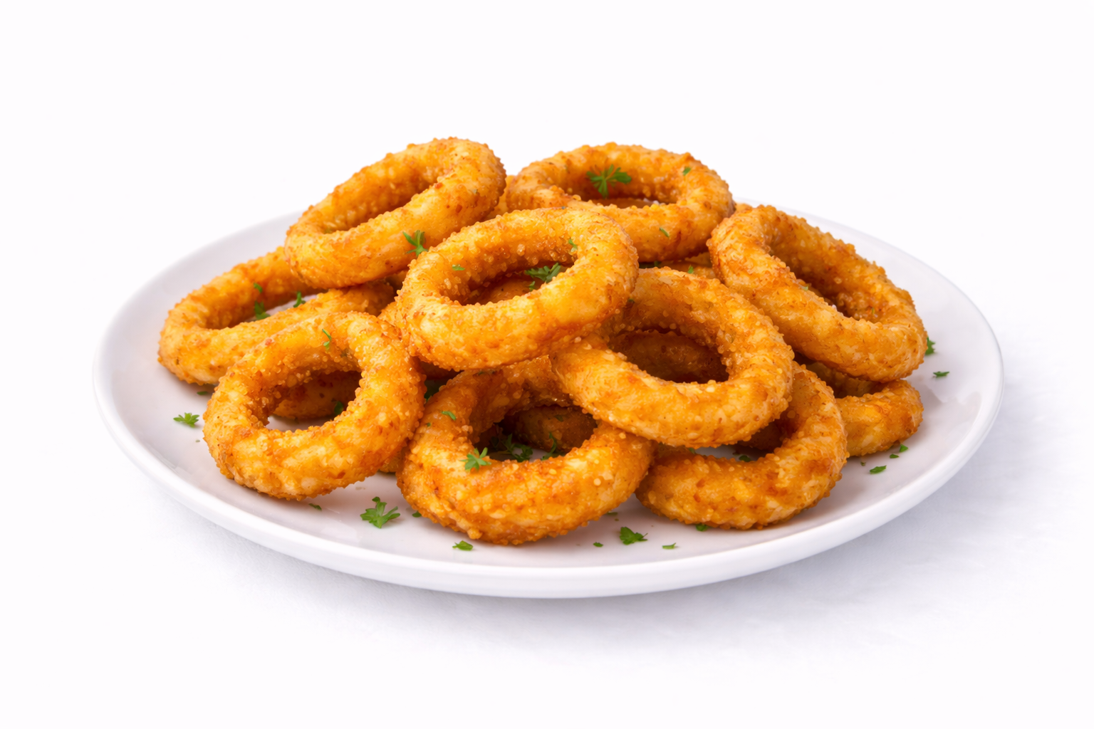 Хрустящие кальмары в панировке