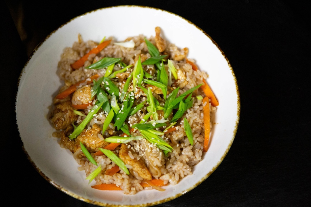 Тепаньяки с курицей