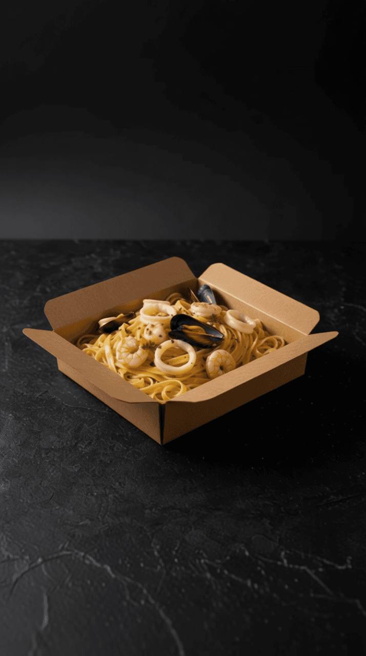 Паста с морепродуктами 