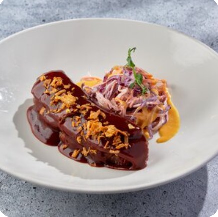 Брискет в соусе BBQ