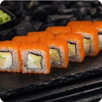 Ролл Калифорния с сыром