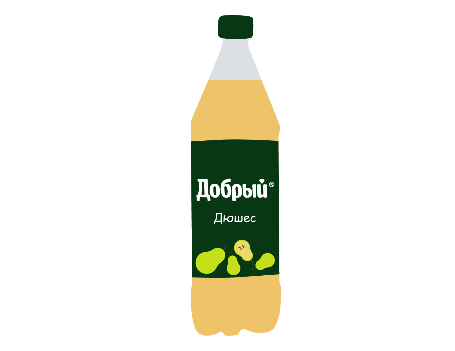 Лимонад Добрый Дюшес 1л