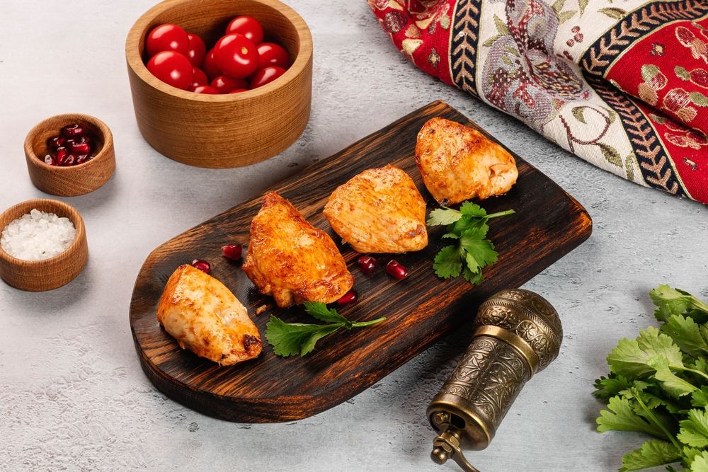 Шашлык из куриной грудки