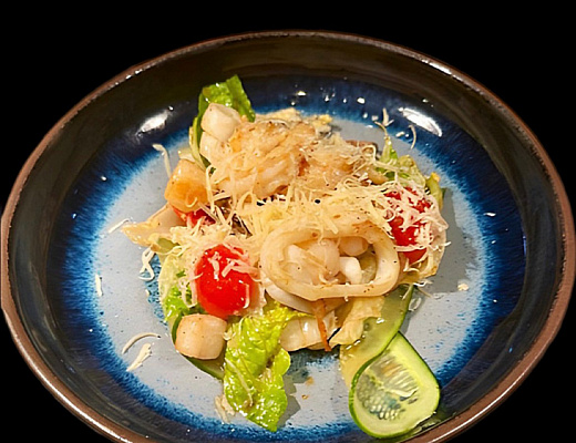 Микс с морепродукт. и помидорами черри