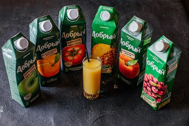 Сок Добрый 1л