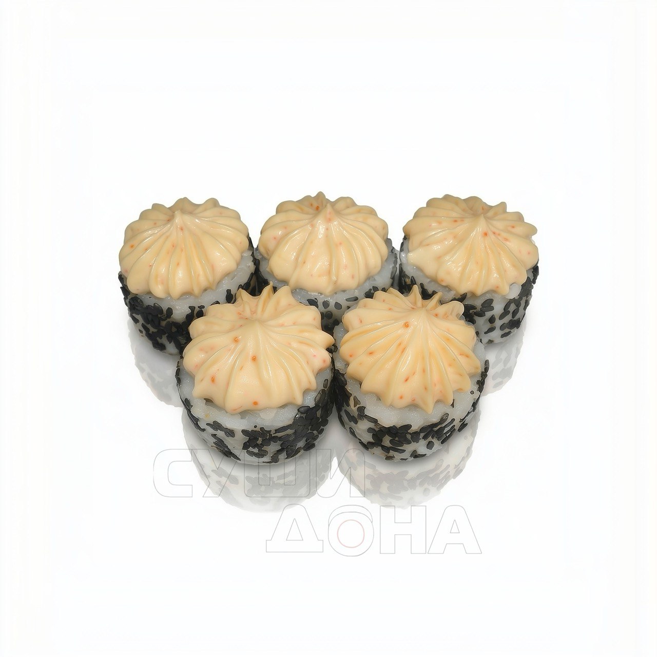 Ролл Урамаки с крабом  5шт