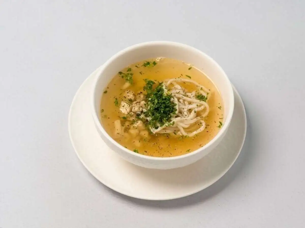 Суп из фермерского цыпленка