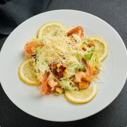 Цезарь с креветками