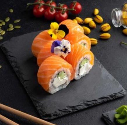 Oh my God Японский ролл Настоящая Филадельфия