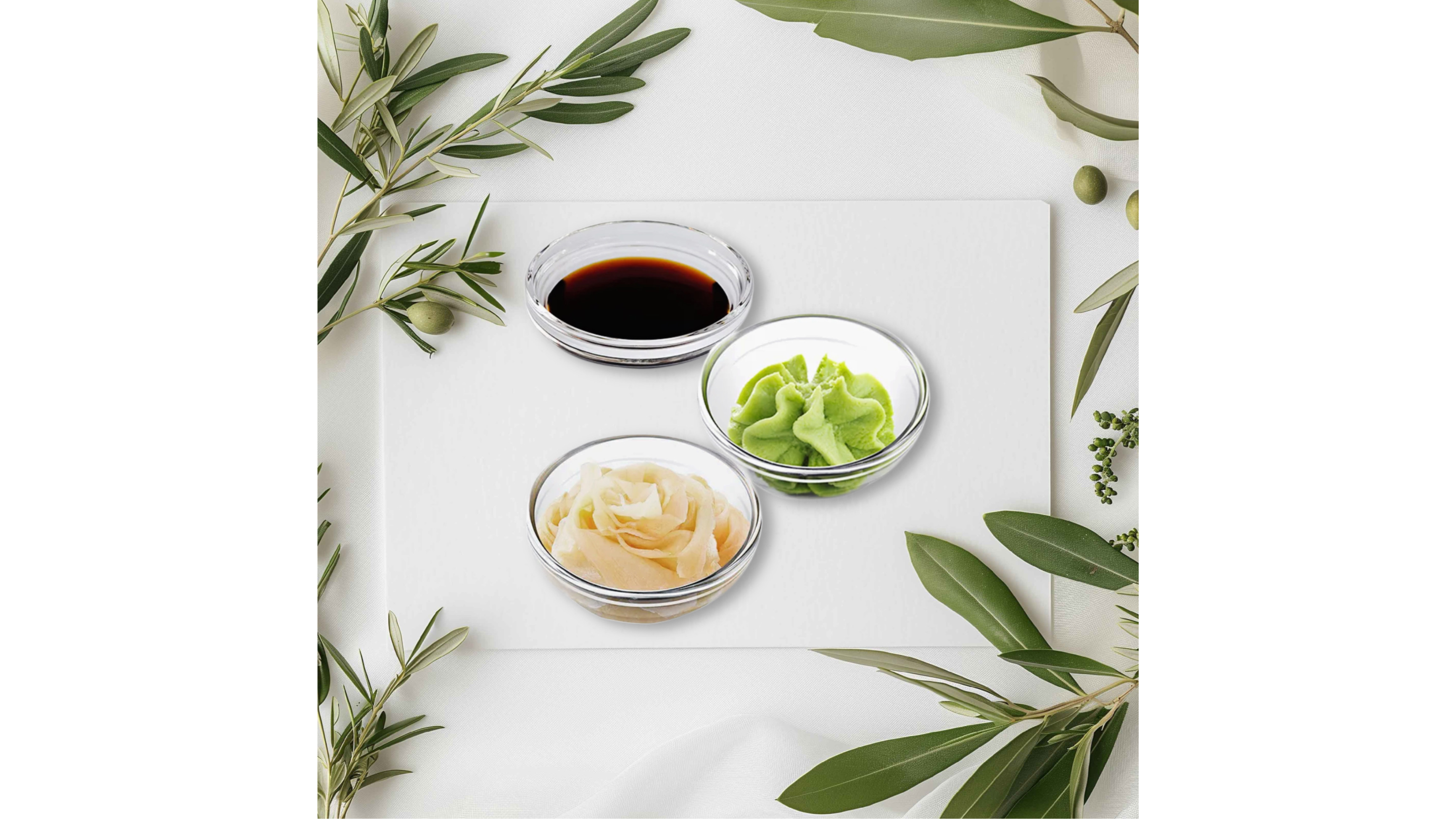 Набор (имбирь, васаби, соевый соус, палочки)