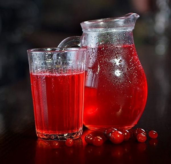 Морс клюквенный