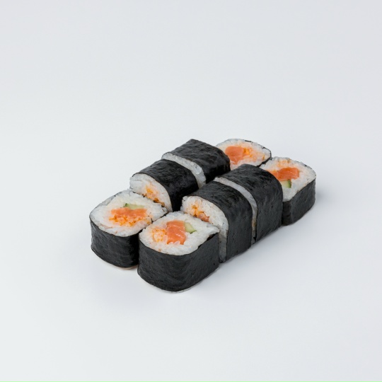 Маки с семгой