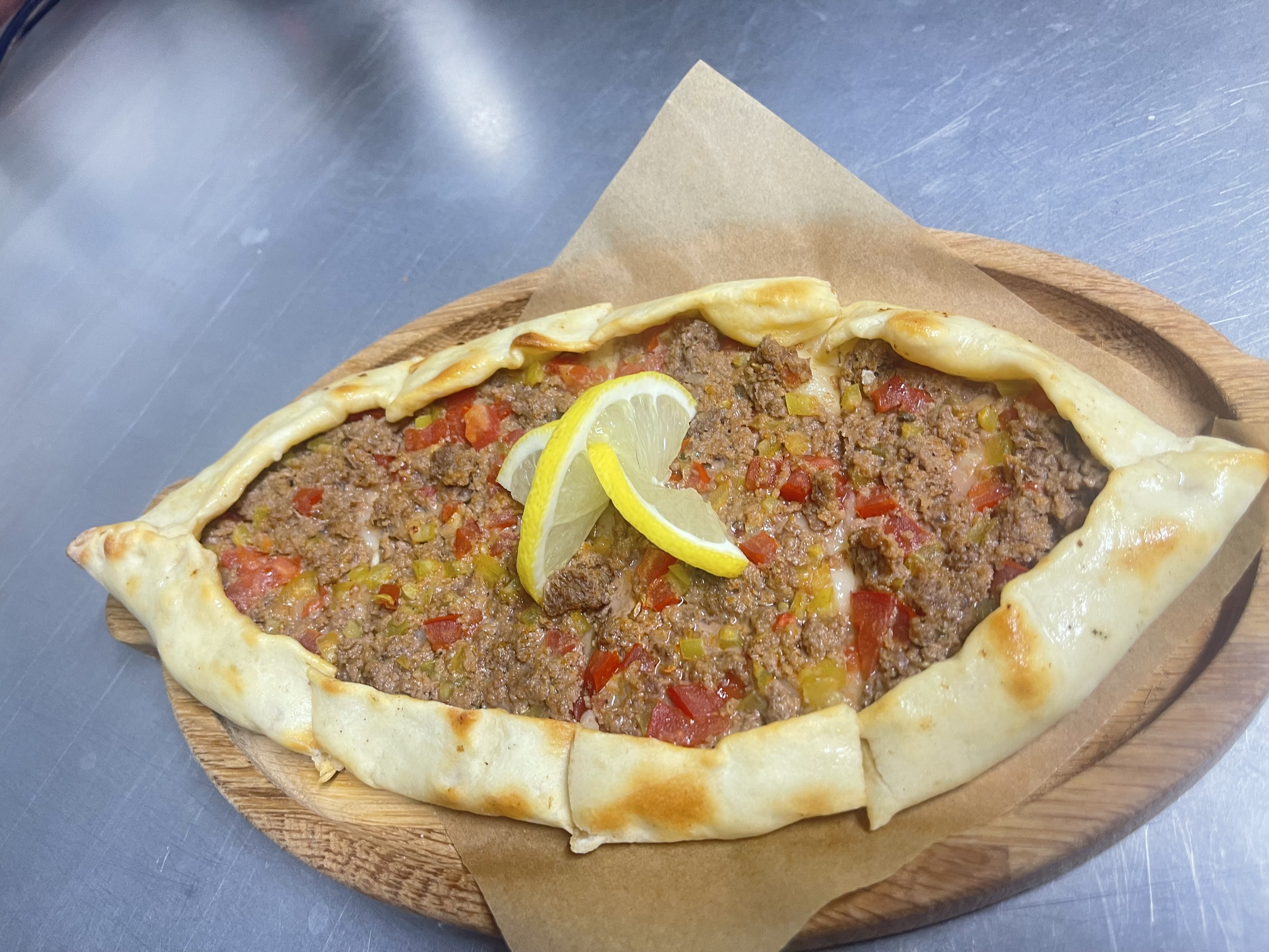 Пиде с курицей 