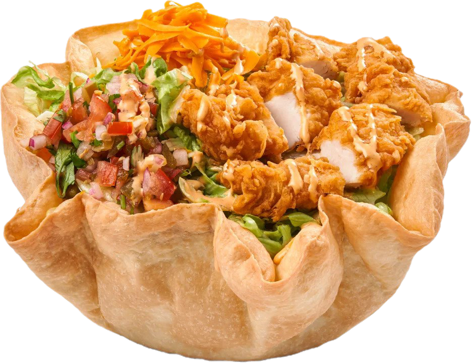 Тако салат Криспи Чикен 