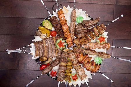 Ассорти из разных шашлыков от Шеф Повара