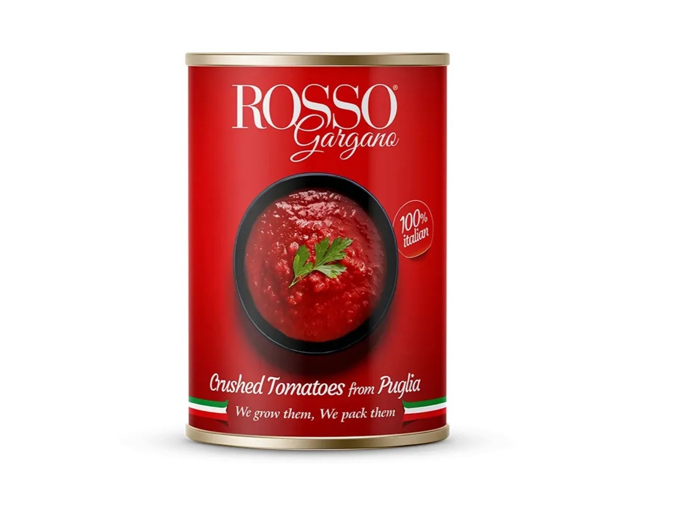 Томаты Rosso Gargano Polpa очищенные давленые в собственном соку