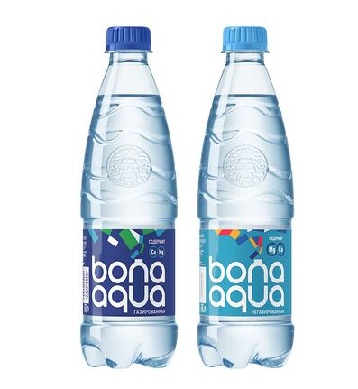 Вода BonaAqua газированная500 мл