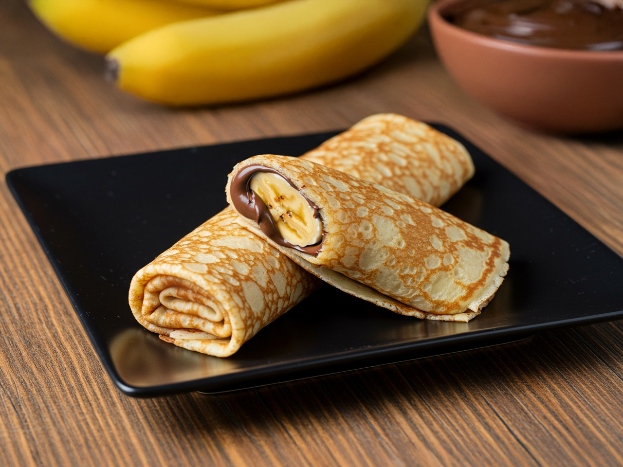 Блин Банан Шоколад