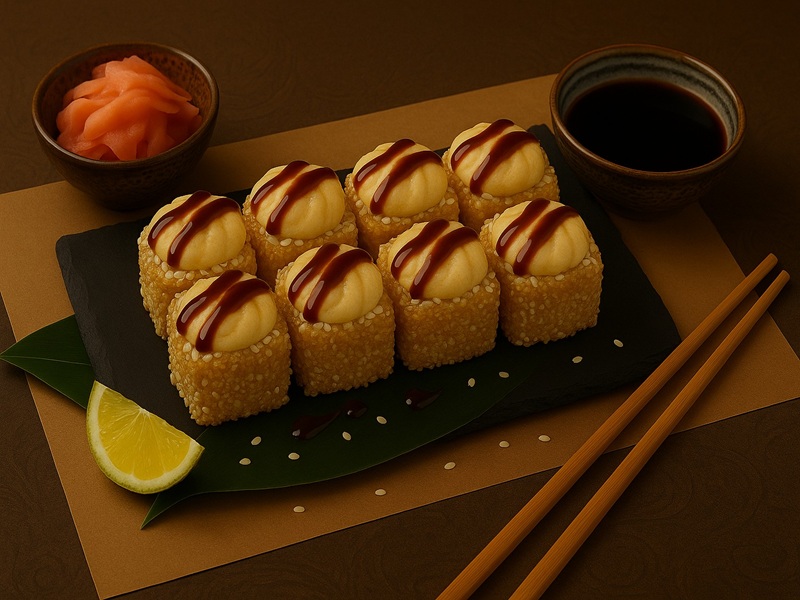 Ролл Запеченный с курицей