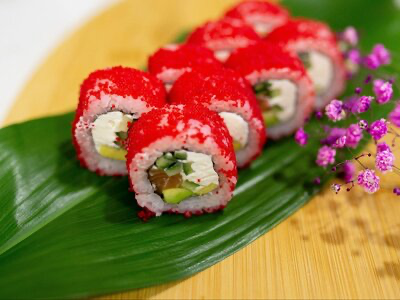 Калифорния с лососем