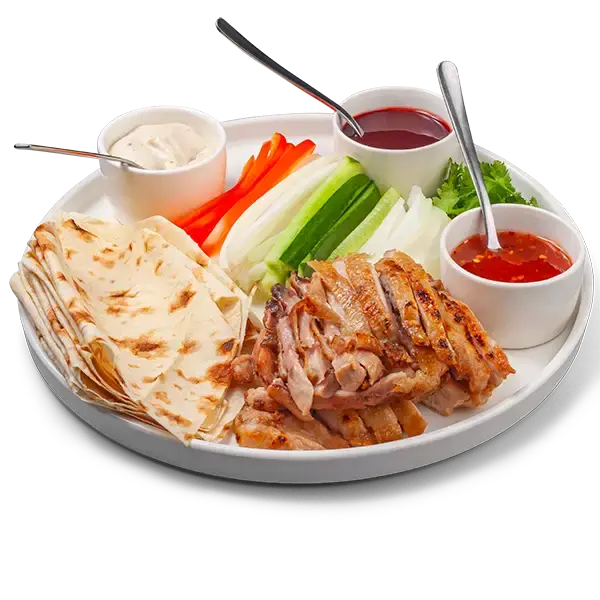 Мясо по-пекински с цыпленком